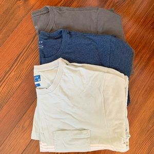 Set of Three JCrew Men’s Slim Fit Tees